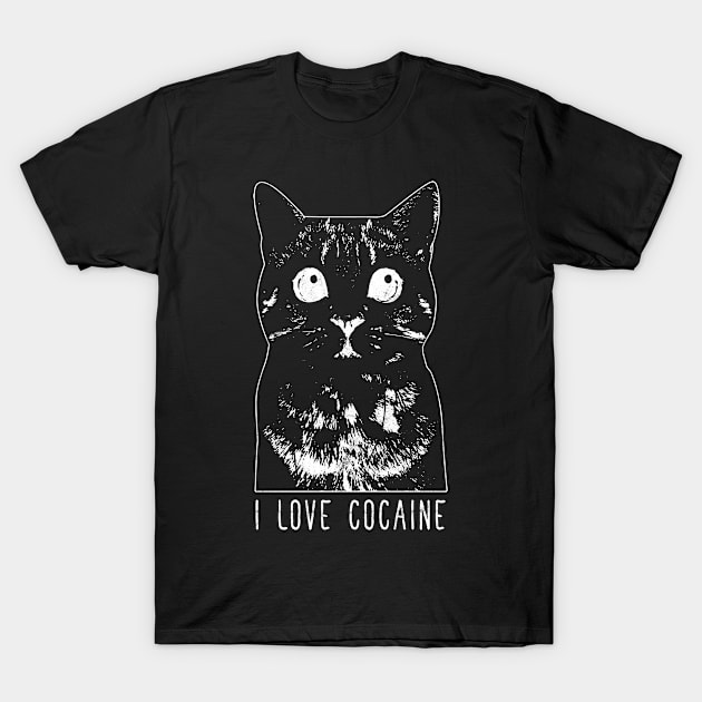 I Love Cocaine T-Shirt by avshirtnation